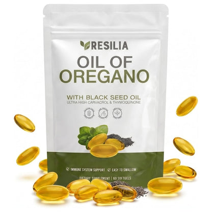 Resilia Softgels with Black Seed Oil (60 Count)